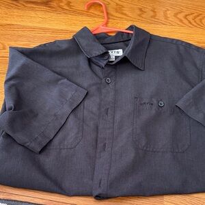Orvis Dark Gray Button-Up Shirt